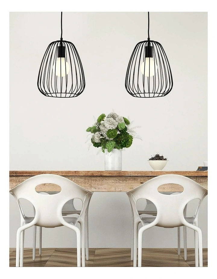 Pera 27 Pendant Light Black image 4