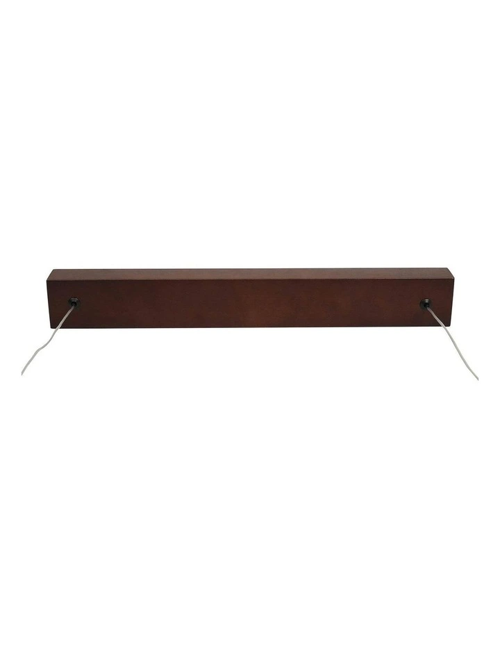 Freya LED Pendant Light - Large Walnut image 5