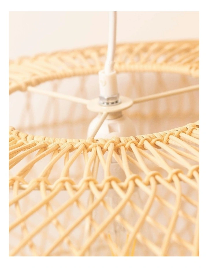 Laurel Rattan Pendant Light - Small image 3