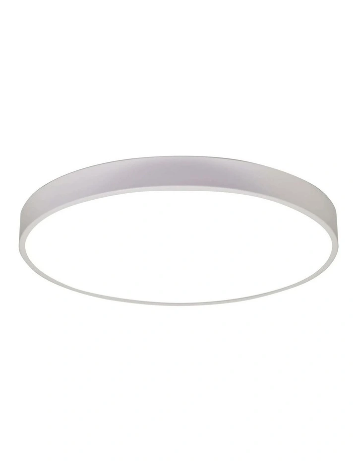 Orbis Tricolour LED Ceiling Light White 50cm image 1