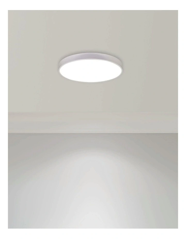 Orbis Tricolour LED Ceiling Light White 50cm image 3