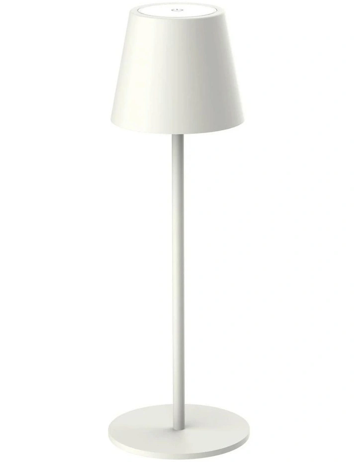 Mindy Rechargeable Touch Table Lamp White image 1