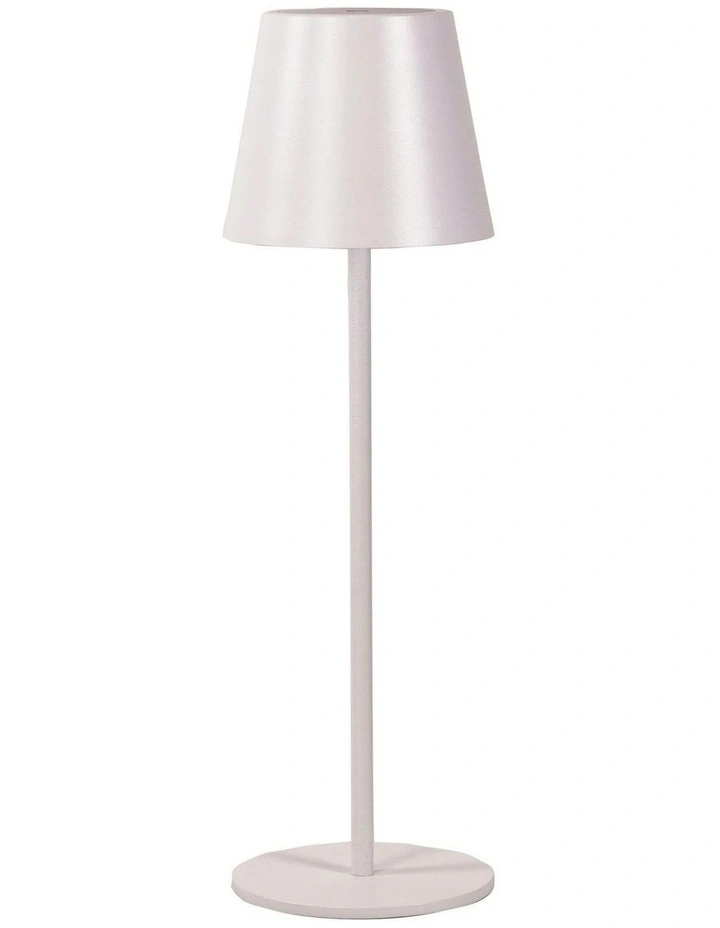 Mindy Rechargeable Touch Table Lamp White image 3