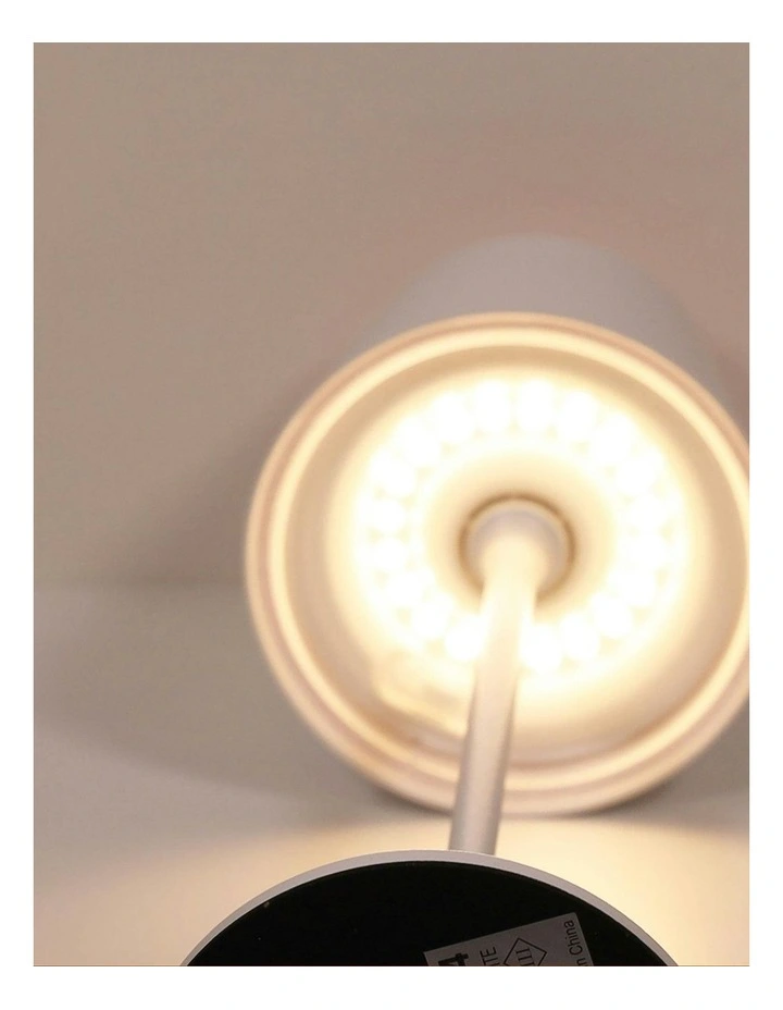 Mindy Rechargeable Touch Table Lamp White image 5