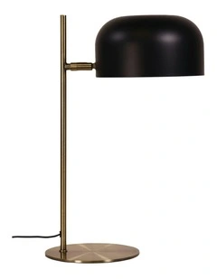 George Mid-Century Task Table Lamp Black