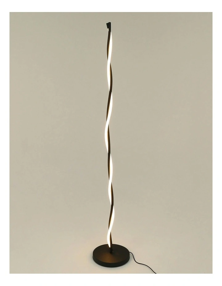 Rio Dimmable LED Floor Lamp - Black image 4