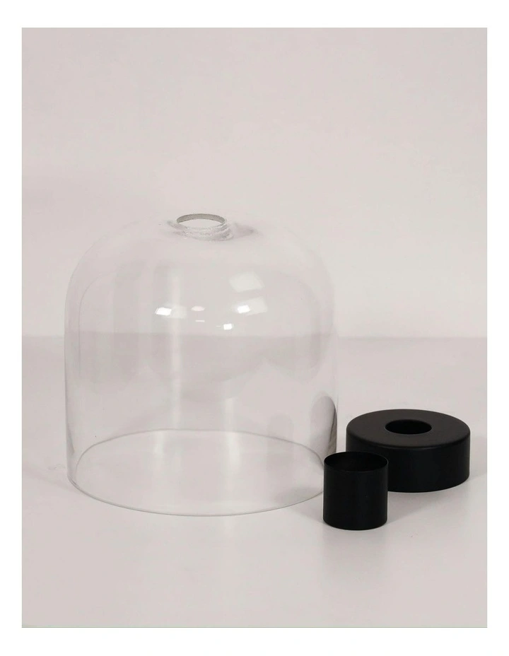 Burton Metal & Glass DIY Shade Black image 2