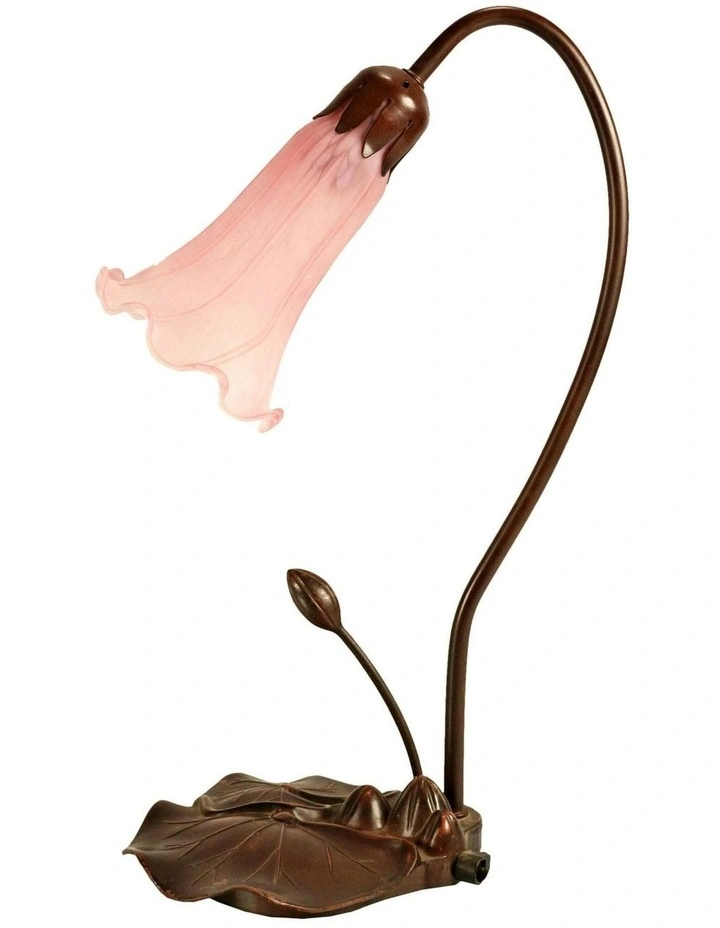Single Lily Lamp Pink image 3