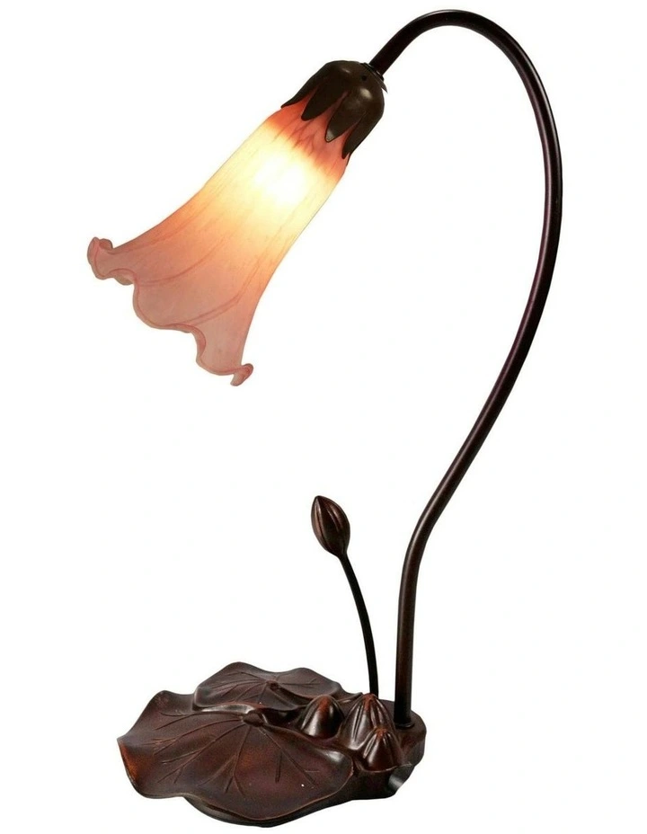 Single Lily Lamp Pink image 4