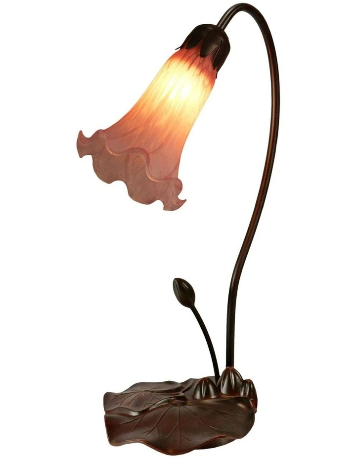 Single Lily Lamp Pink image 5