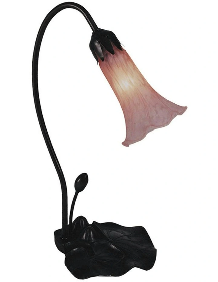 Single Lily Lamp Pink image 6