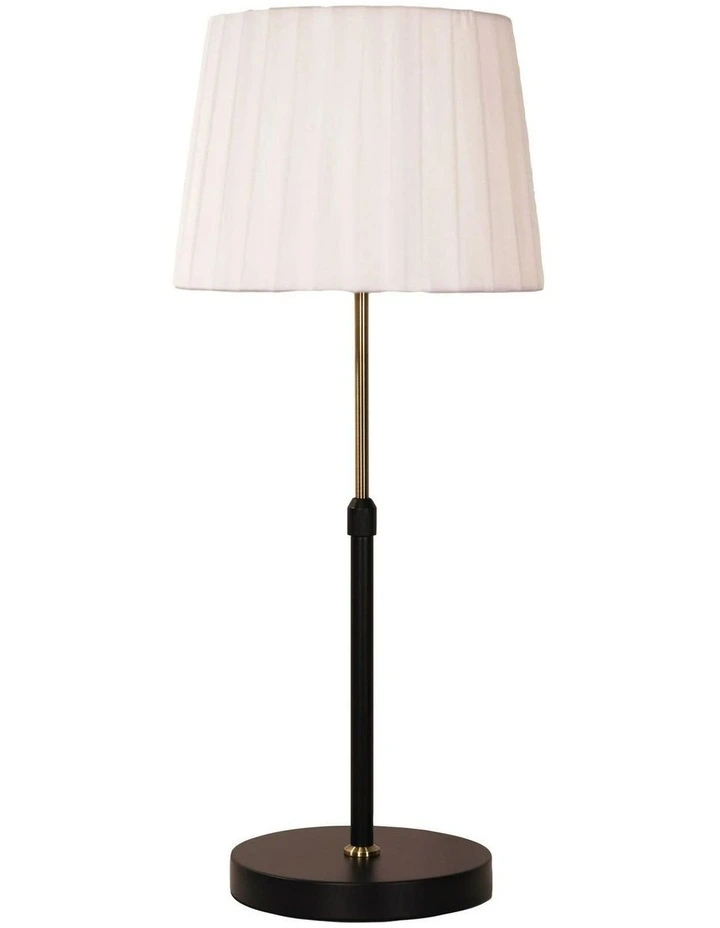 Sofie Height Adjustable Table Lamp Black image 1