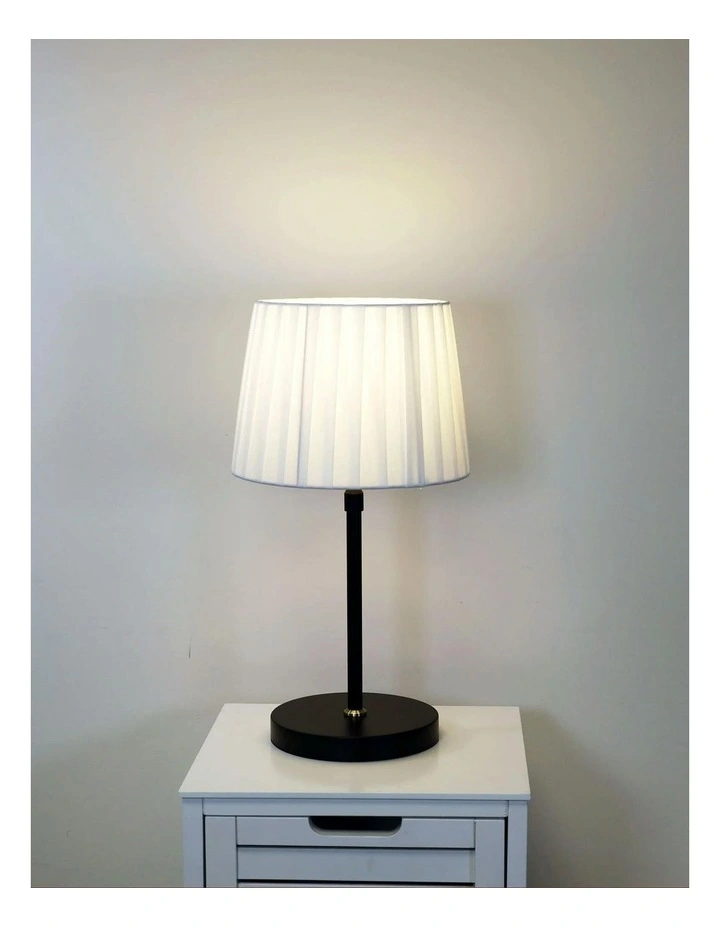 Sofie Height Adjustable Table Lamp Black image 2