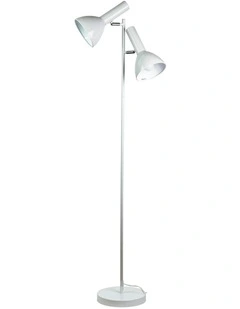 Vespa Twin Floor Lamp White