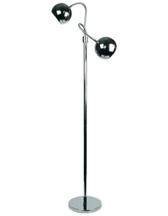 Bobo Twin Floor Lamp Chrome