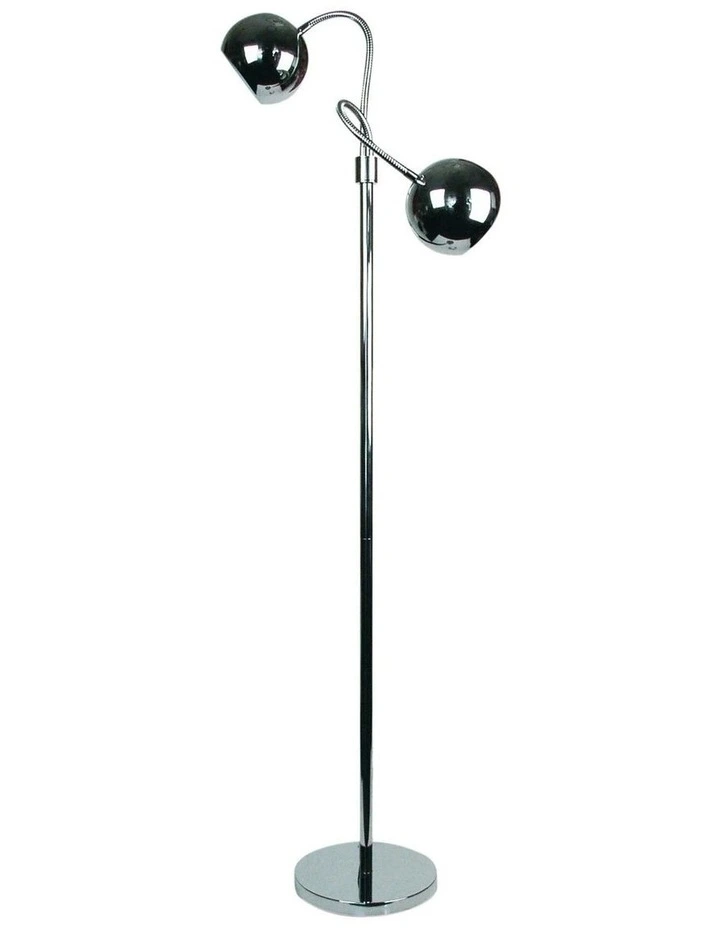 Bobo Twin Floor Lamp Chrome image 1