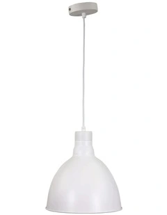 Dawson Barn Style Metal Shade White 25cm