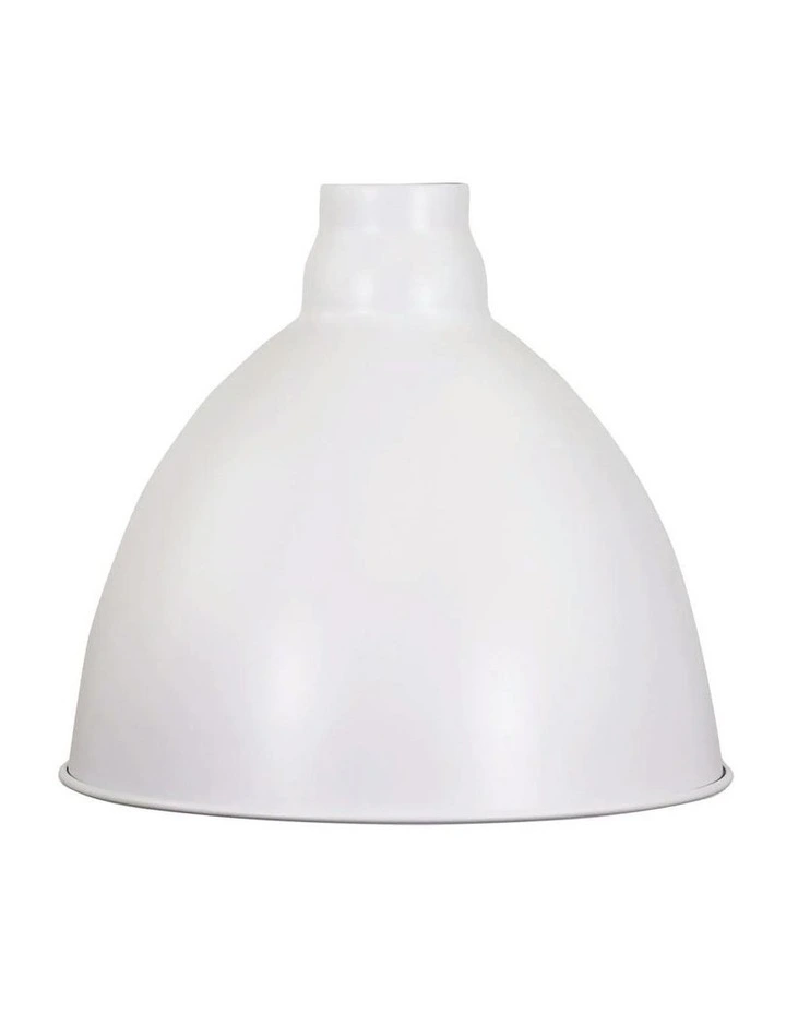 Dawson Barn Style Metal Shade White 25cm image 2