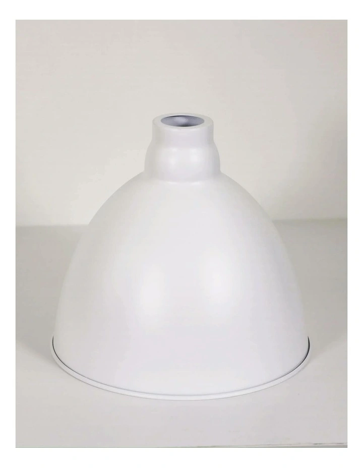 Dawson Barn Style Metal Shade White 25cm image 4