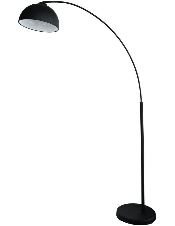 DomeArc Retro Floor Lamp Black image 1