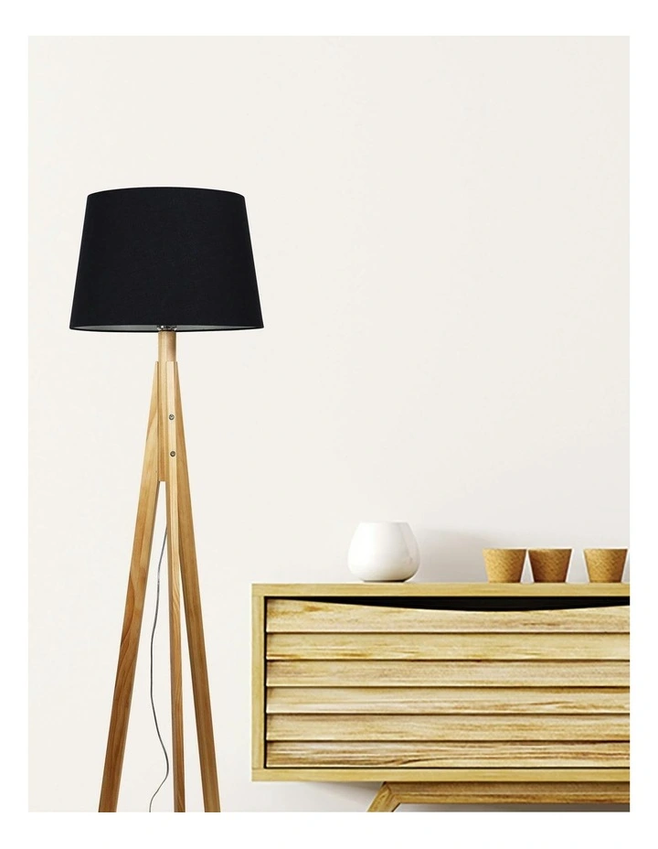 Stabb Complete Base & Shade Floor Lamp Black image 3