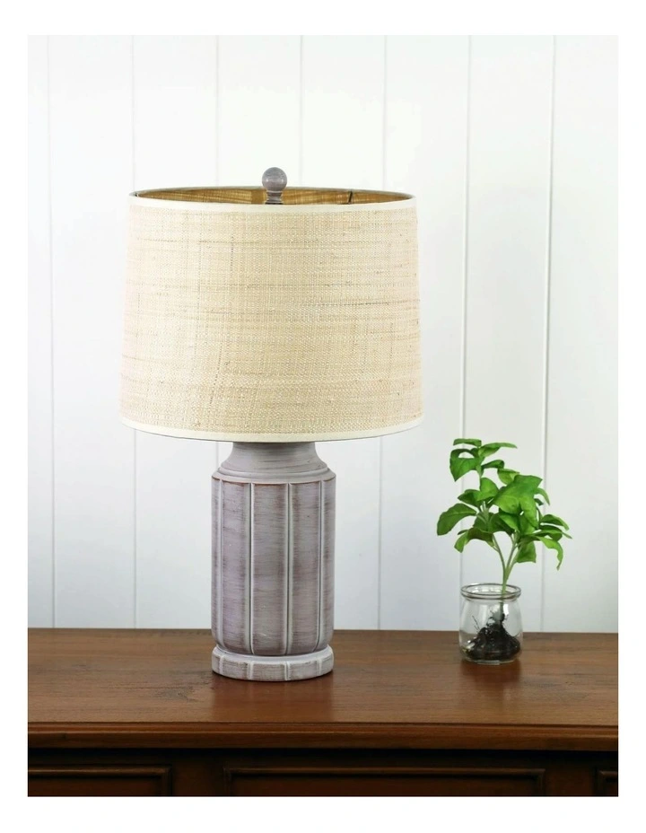 Stote Textured Table Lamp With Harp Shade image 2