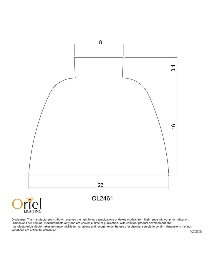 Tommy Metal & Wood DIY Shade White image 3