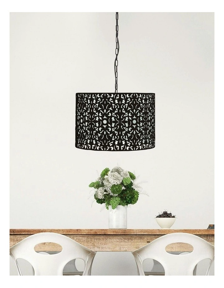 Vicky 45cm Pendant Light Black image 2