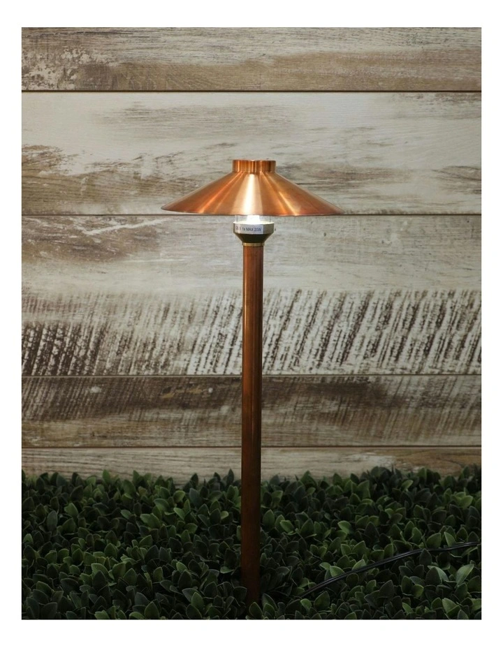 Goya DIY Copper Garden Spike Bollard image 2