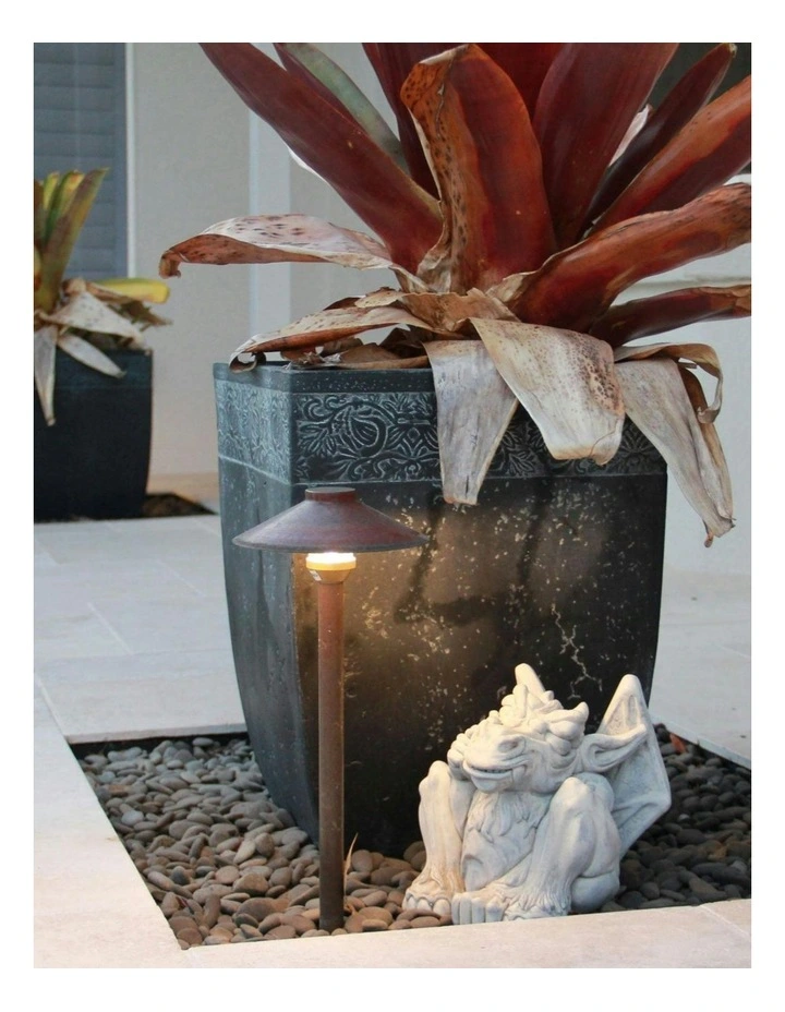 Goya DIY Copper Garden Spike Bollard image 3
