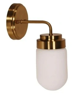 Dunburn Wall Light Satin Brass