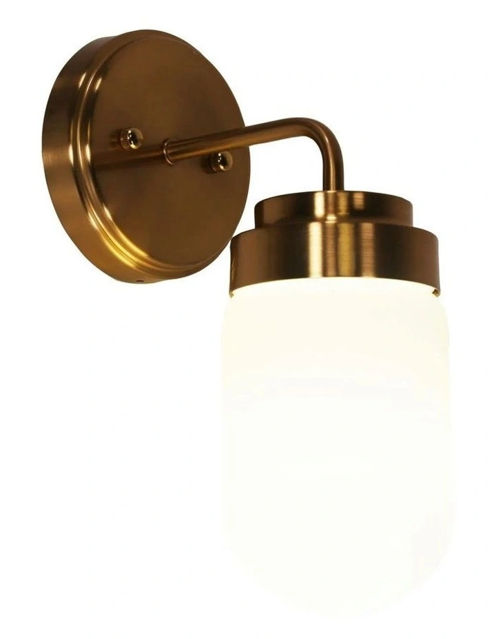 Dunburn Wall Light Satin Brass image 2