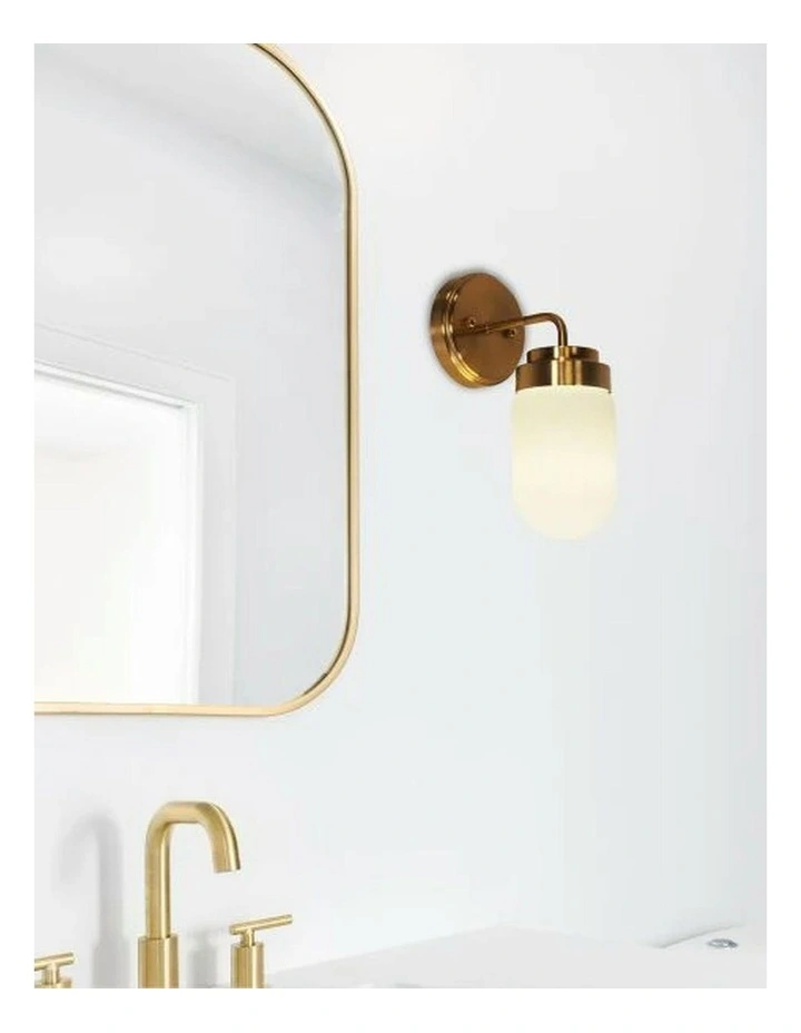 Dunburn Wall Light Satin Brass image 3