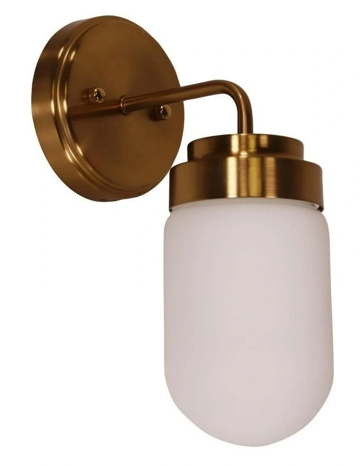 Dunburn Wall Light Satin Brass image 4
