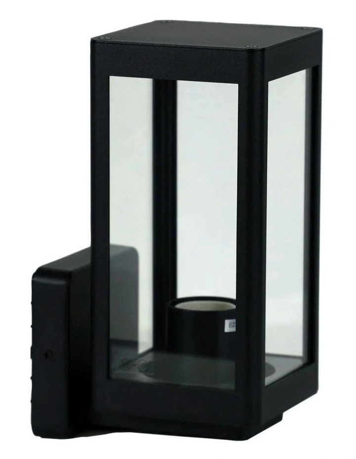 Portico Outdoor Wall Light Black image 1