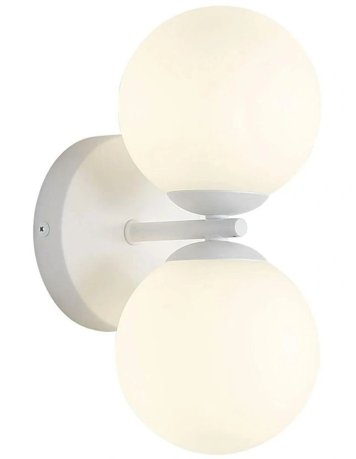 Oberon 2 Wall Light White image 1