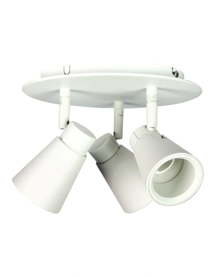 Zoom 3lt Round Spot Light White image 1
