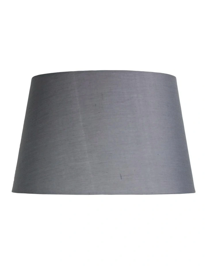 Cotton Lamp Shade Only Grey 43cm image 1