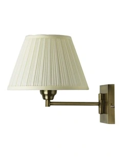 Swingley Wall Light Bracket Antique Brass