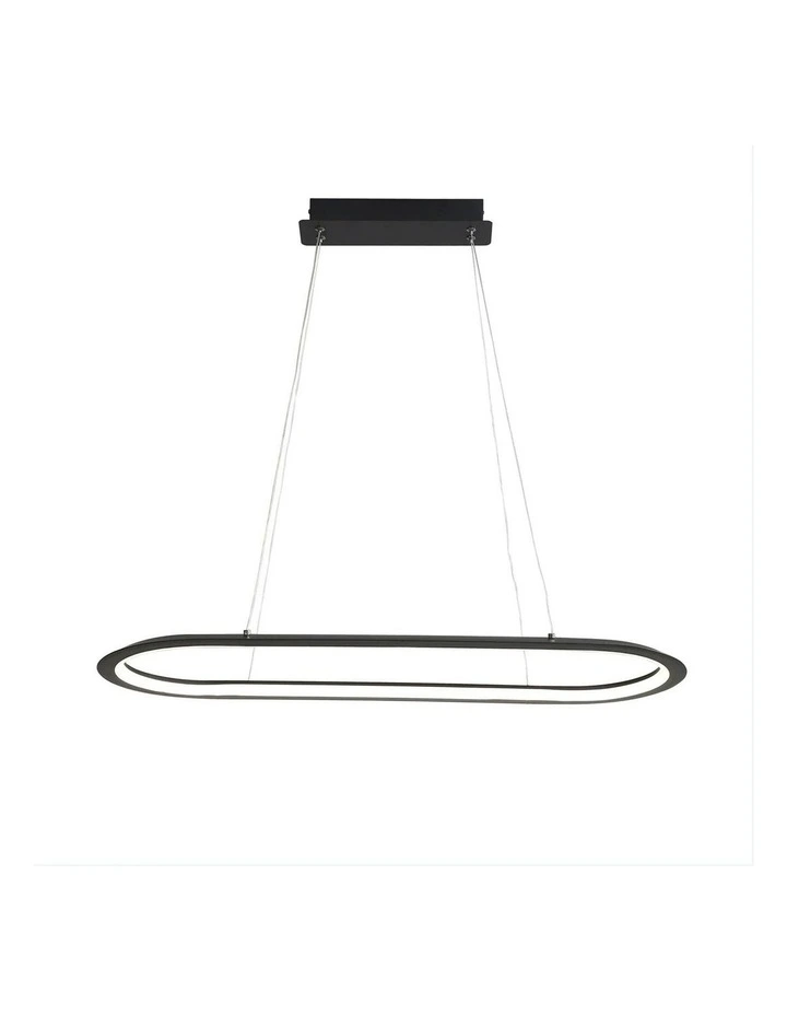 Ovale CTS LED Pendant Light Black image 2