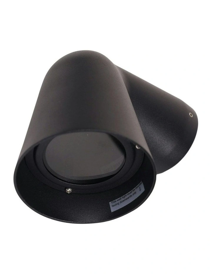 Voto Outdoor Wall Light Black Gu10 image 2