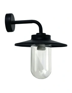Anzio Outdoor Wall Light Black