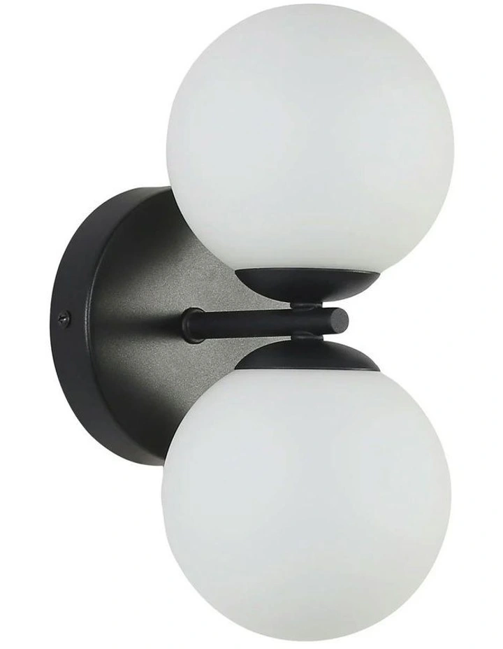 Oberon 2 Wall Light Black image 1