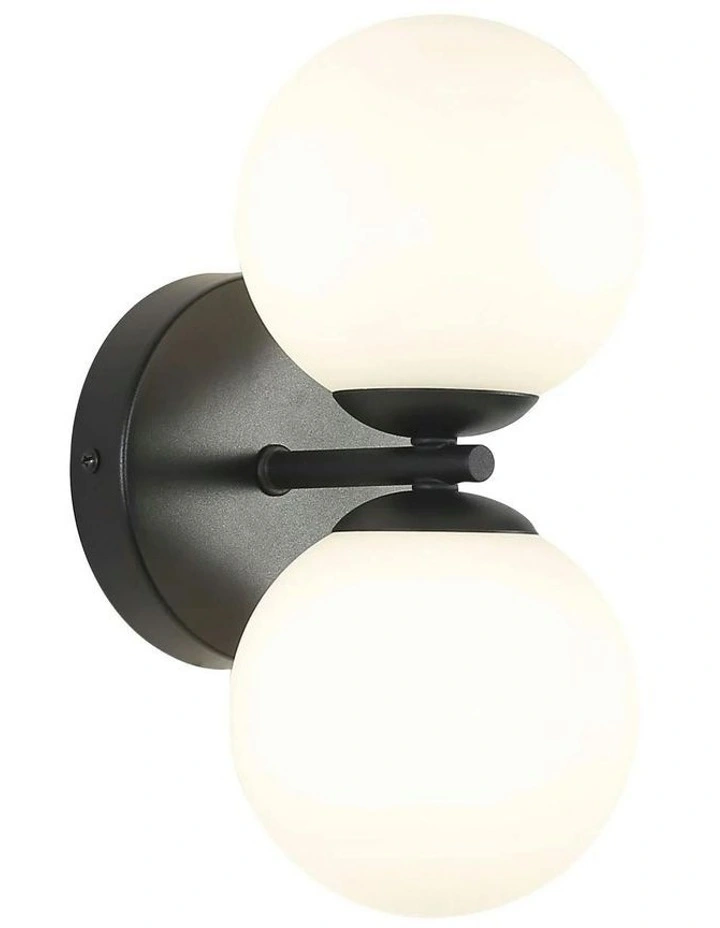 Oberon 2 Wall Light Black image 2