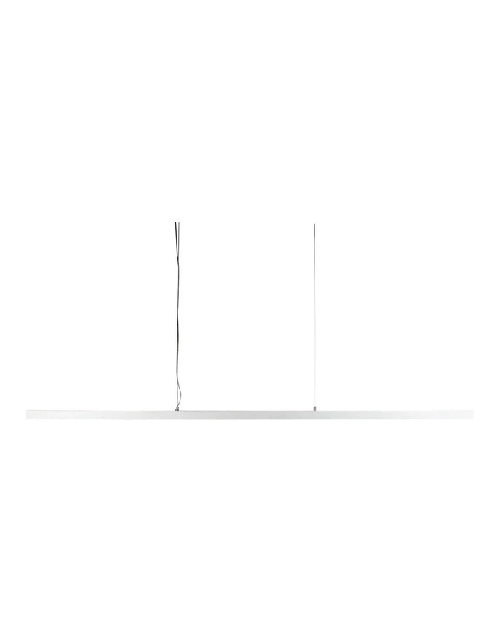 Shard Slimline Tricolour LED Pendant Light White 1500cm image 1