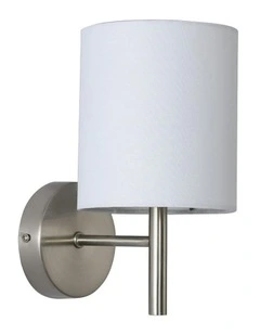 Blanche Wall Light- Satin Chrome