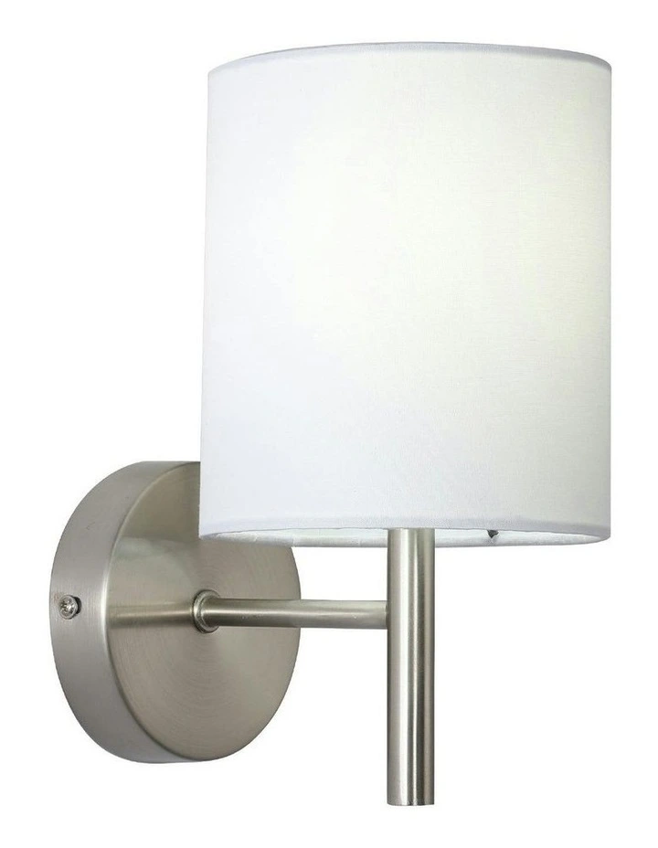 Blanche Wall Light- Satin Chrome image 2