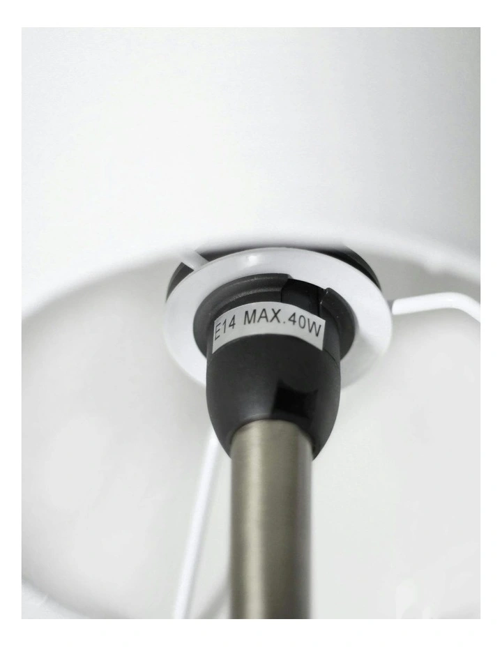 Blanche Wall Light- Satin Chrome image 4