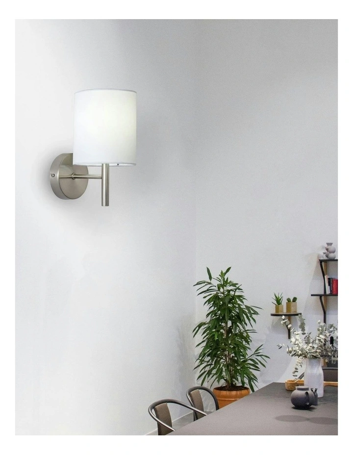 Blanche Wall Light- Satin Chrome image 5