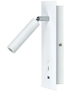 Hotel 3w LED Spot With Usb & Switch White